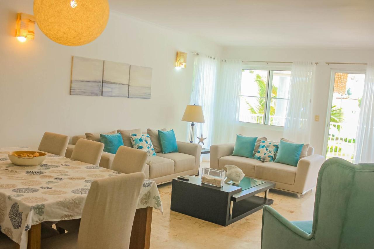 Beauty Playa Turquesa Ocean Views 3Bed Apartment Playa Bavaro Punta Cana Exteriör bild